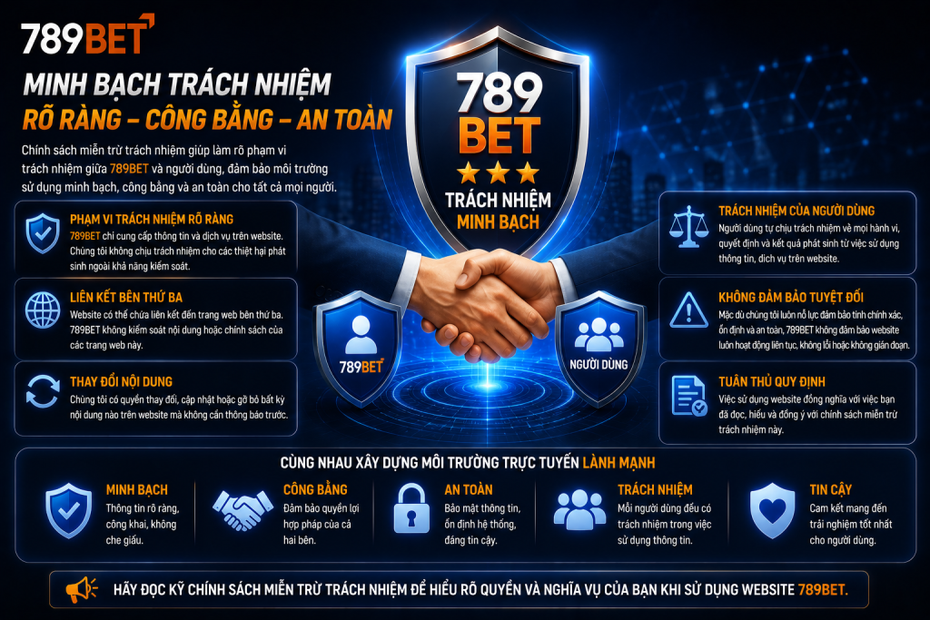 Minh bạch trách nhiệm giữa website và người dùng