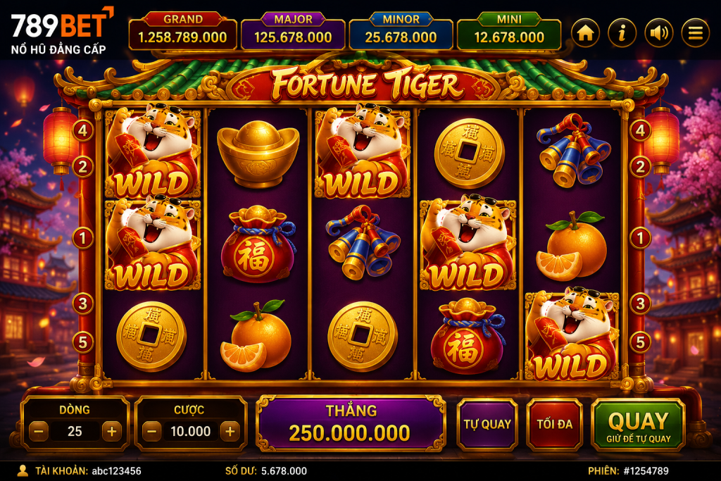 Một trò chơi slot game nổi bật tại 789BET